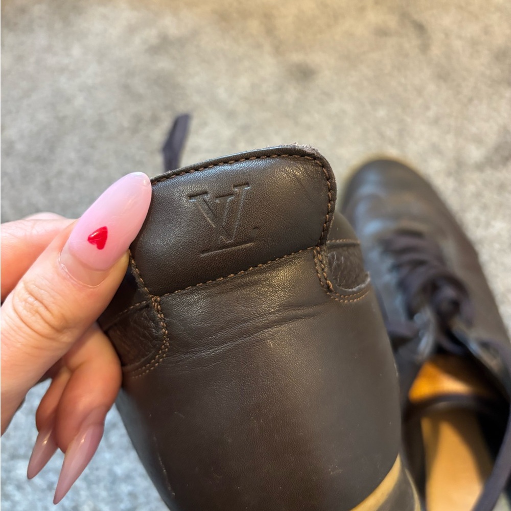 Louis Vuitton Leather Sneakers - Picture 6 of 10